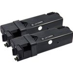 2 stuks Dell 593-10258 (DT615) toner zwart hoge capaciteit (Inkt Maxx Huismerk)