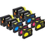 10 stuks HP 932XL & 933XL inktcartridges hoge capaciteit (Inkt Maxx Huismerk)