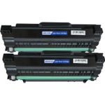 2 stuks Samsung MLT-D1052L toner zwart hoge capaciteit (Inkt Maxx Huismerk)