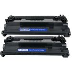 2 stuks HP 26X (CF226X) toner zwart hoge capaciteit (Inkt Maxx Huismerk)