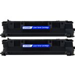 2 stuks HP 80A (CF280A) toner zwart (Inkt Maxx Huismerk)