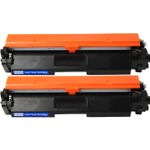 2 stuks Canon 051H (2169C002) toner zwart hoge capaciteit (Inkt Maxx Huismerk)