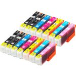 14 stuks Epson 24XL inktcartridges hoge capaciteit (Inkt Maxx Huismerk)