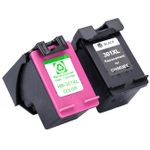 2 stuks HP 301XL inktcartridges hoge capaciteit (Inkt Maxx Huismerk)