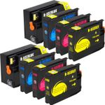 Inkt Maxx Huismerk 8 stuks HP 932XL & 933XL inktcartridges hoge capaciteit