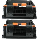 2 stuks HP 90X (CE390X) toner zwart hoge capaciteit (Inkt Maxx Huismerk)