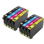 8 stuks Epson 405XL inktcartridges hoge capaciteit (Inkt Maxx Huismerk)