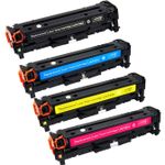 4 stuks HP 312X / HP 312A toner hoge capaciteit (Inkt Maxx Huismerk)