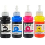 4 stuks Epson T664 zwart en kleur (Inkt Maxx Huismerk)