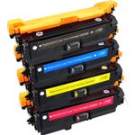 4 stuks HP 507X / HP 507A toner hoge capaciteit (Inkt Maxx Huismerk)