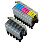 Inkt Maxx Huismerk 14 stuks Brother LC1240 (LC1220) inktcartridges hoge capaciteit