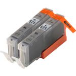 2 stuks Canon CLI-571XL inktcartridges grijs hoge capaciteit (Inkt Maxx Huismerk)