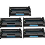 5 stuks HP 26A (CF226A) toner zwart (Inkt Maxx Huismerk)