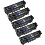 5 stuks Canon FX-10 (0263B002AA) toner zwart (Inkt Maxx Huismerk)