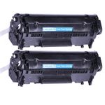 2 stuks Canon 703 toner zwart (Inkt Maxx Huismerk)