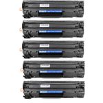 5 stuks HP 79A (CF279A) toner zwart (Inkt Maxx Huismerk)