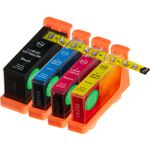 Inkt Maxx Huismerk 4 stuks Lexmark 100XL inktcartridges hoge capaciteit