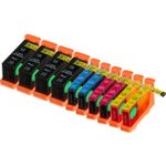 Inkt Maxx Huismerk 10 stuks Lexmark 100XL inktcartridges hoge capaciteit