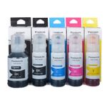 5 stuks Epson 105 / 106 Ecotank (Inkt Maxx Huismerk)