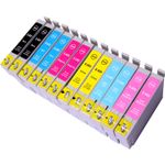 12 stuks Epson T0807 inktcartridges (Inkt Maxx Huismerk)