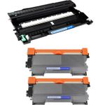 3 stuks Brother TN2010 & DR2200 toner en drum (Inkt Maxx Huismerk)