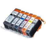 Inkt Maxx Huismerk 6 stuks Canon PGI-520 & CLI-521 inktcartridges