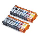 Inkt Maxx Huismerk 20 stuks Canon PGI-525 & CLI-526 inktcartridges