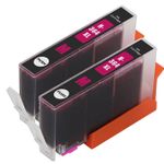 2 stuks HP 364XL (CB324EE) inktcartridges magenta hoge capaciteit (Inkt Maxx Huismerk)