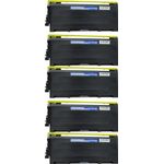 5 stuks Brother TN2000 toner zwart (Inkt Maxx Huismerk)