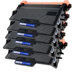 5 stuks Brother TN3480 toner zwart hoge capaciteit (Inkt Maxx Huismerk)