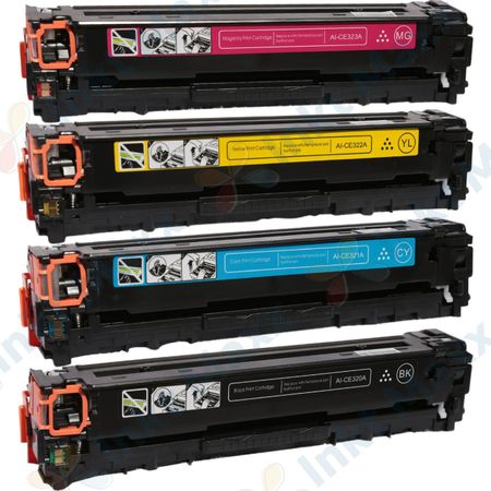 4 stuks HP 128A toner (Inkt Maxx Huismerk)