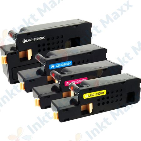 4 stuks Xerox Phaser 6000 / WorkCentre 6015 toner (Inkt Maxx Huismerk)