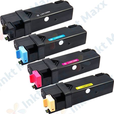 4 stuks Xerox Phaser 6128 toner (Inkt Maxx Huismerk)