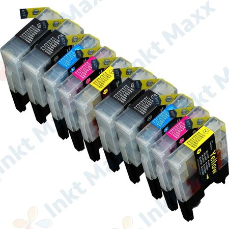 Inkt Maxx Huismerk 10 stuks Brother LC1240 (LC1220) hoge capaciteit inktcartridges