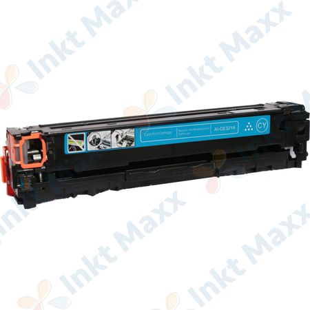 HP 128A (CE321A) toner cyaan (Inkt Maxx Huismerk)