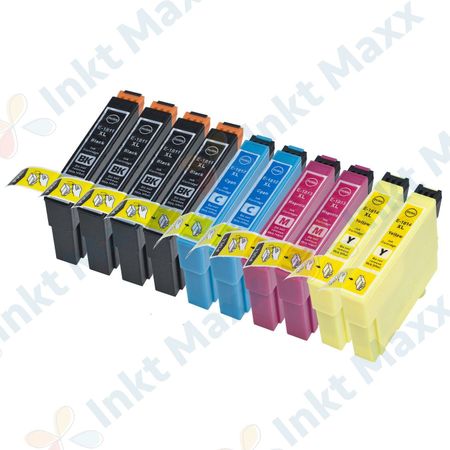 10 stuks Epson 18XL XXL inktcartridges hoge capaciteit (Inkt Maxx Huismerk)