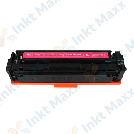 HP 201X (CF403X) Toner Magenta hoge capaciteit (Inkt Maxx Huismerk)