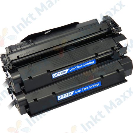 2 stuks HP 15A (C7115A) toner zwart (Inkt Maxx Huismerk)