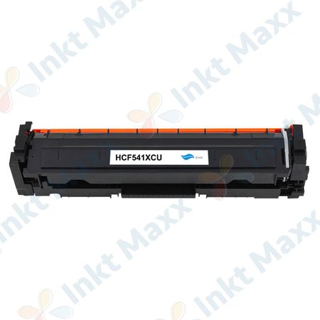 HP 203X (CF541X) toner cyaan hoge capaciteit (Inkt Maxx Huismerk)