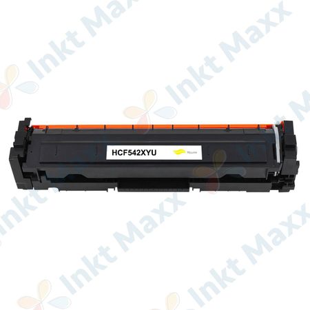 HP 203X (CF542X) toner geel hoge capaciteit (Inkt Maxx Huismerk)