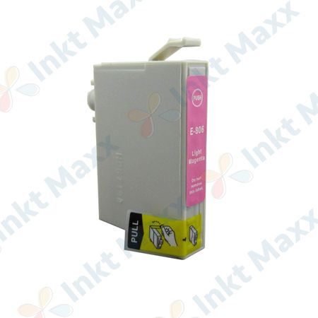 Epson T0806 inktcartridge licht magenta (Inkt Maxx Huismerk)