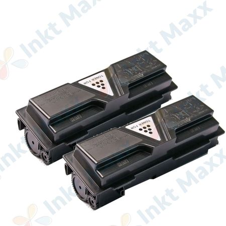 2 stuks Kyocera TK-1140 toner (Inkt Maxx Huismerk)