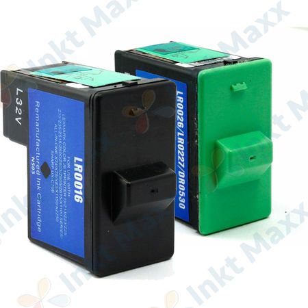 2 stuks Lexmark 16 en 26 inktcartridges (Inkt Maxx Huismerk)