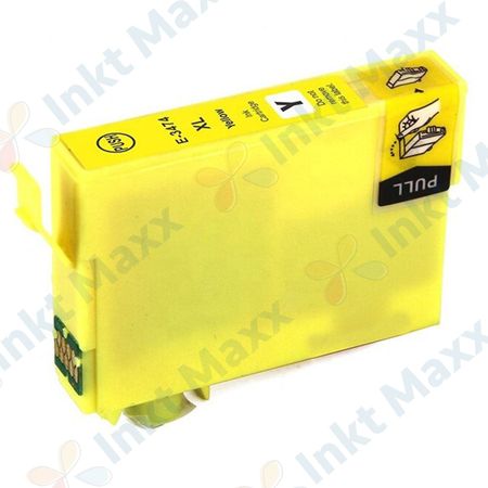 Epson 34XL inktcartridge geel hoge capaciteit (Inkt Maxx Huismerk)