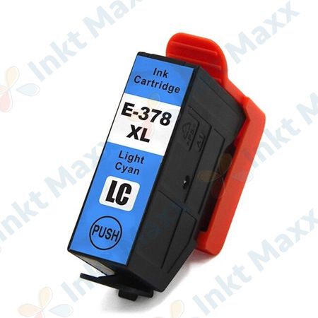 Epson 378XL inktcartridge licht cyaan hoge capaciteit (Inkt Maxx Huismerk)