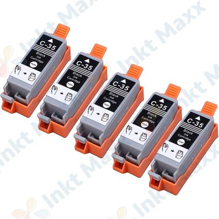 Inkt Maxx Huismerk 5 stuks Canon PGI-35 inktcartridges