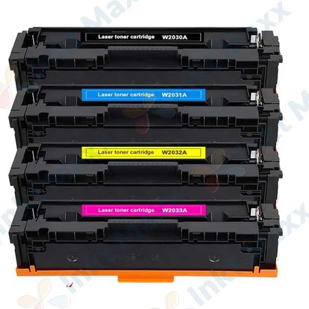 4 stuks HP 415A toner (Inkt Maxx Huismerk)