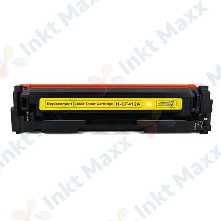 HP 410A (CF412A) toner geel (Inkt Maxx Huismerk)