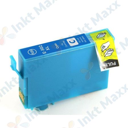 Epson 502XL inktcartridge cyaan hoge capaciteit (Inkt Maxx Huismerk)