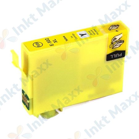 Epson 502XL inktcartridge geel hoge capaciteit (Inkt Maxx Huismerk)